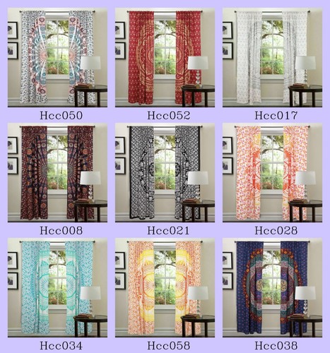 Fenster tür vorhang hippie - tür,