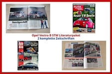 Opel Vectra B STW Literaturpaket - 2 komplette Zeitschriften
