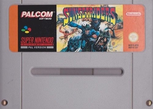 Sunset riders snes super - sunset,