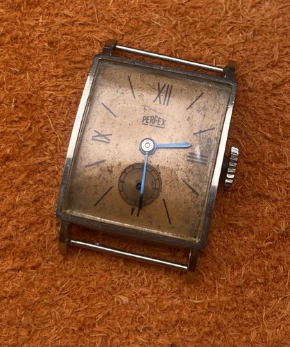 Art deco perfex - uhr, mechanisch