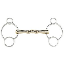 Sprenger 125 3-Ring Gebiss KK Ultra Sensogan 16 MMDoppelt gebrochen