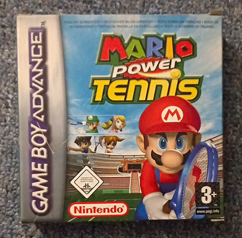Mario power tennis - -, game