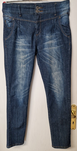 High waist jeans hose - high, 38