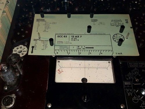 Rh409 valvo ecc83 getter - -,