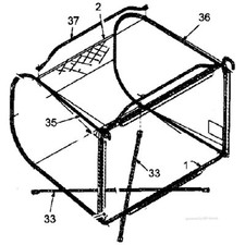 Fangkorb Ersatzteile Mastercut 115/76 125/76 76RH 115 Turbo Silent TSRH Original