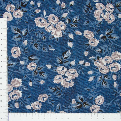 Rosen blau grau - grau, gina