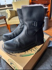 PANAMA JACK Lammfellstiefel, Schwarz, Gr. 40… wie Neu