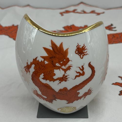 Wandvase roter drache - drache, ming