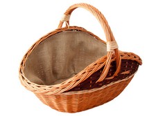 Kaminholzkorb aus Vollweide