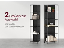 VASAGLE Bücherregal mit 6