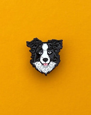 Pin/Anstecknadel/Emaille-Brosche TIER/HUND/AUSTRALIEN SHEPARD/BORDER COLLIE/DOG