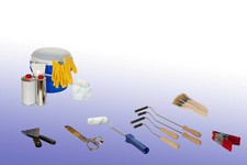 Laminierwerkzeuge, Entlüftungsroller, Laminierrolle, Pinsel, Eimer, Schere, GFK