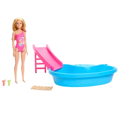 Barbie pool spielset inklusive - pool,