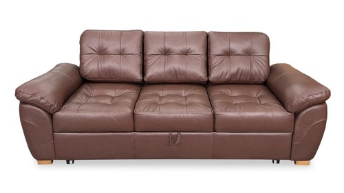 Gesteppt sofa oxford pik - gesteppt, 3-er