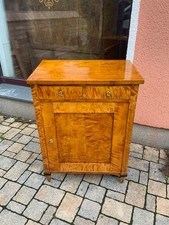 Biedermeier Halbschrank in Birke um 1830 Restauriert