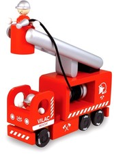 Vilac feuerwehrauto aus holz - aus,