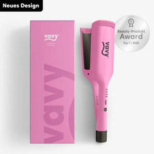 vavy Welleneisen Double-Barrel 32mm Ionenschutz für Beach Waves Haare