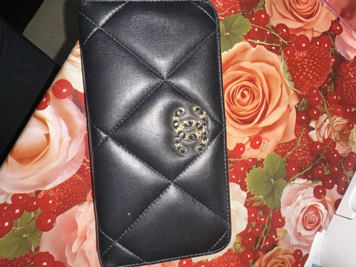 Portemonnaie leder chanel - portemonnaie,