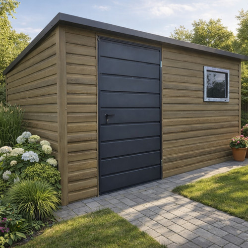 Blechgarage schuppen - blechgarage,