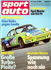 1) Sport Auto 09/1974 -