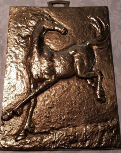 Bronze pferd figur - figur., bild