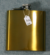 Flachmann,Edelstahl,170ml,6OZ