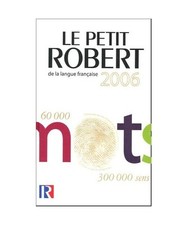 Le Petit Robert de la Langue