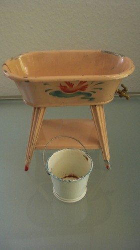 Puppenstube badewanne eimer - puppenstube,