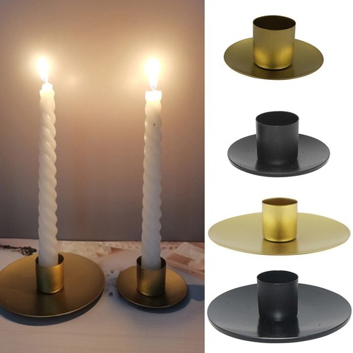 Candle holder metal - candle,