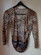 Damen Shirt Tunika Italy Leo Print Gr.M Gr.38/40 wie neu