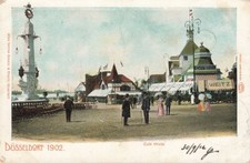 725901) AK Ausstellung Düsseldorf 1902 - Cafe Weitz gelaufen mit SST 1902