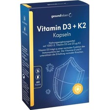 GESUND LEBEN Vitamin D3+K2