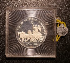 Ddr münze mark silber - münze, 10