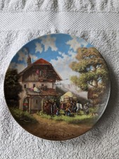 Sammelteller "Vor der Schmiede" (Seltmann Weiden/C. Lückel) - neuwertig
