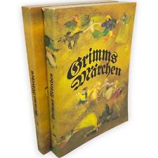 Kinder und Hausmärchen Brüder Grimm 2 Bände 1981 DDR Aufbau Taschenbuch 2Auflage