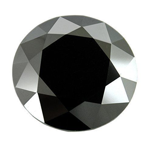 Schwarzer diamant solitaire - schwarzer,