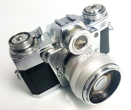 Zeiss ikon contarex - ikon, planar