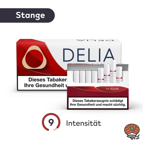 Delia classic red - red, tabaksticks