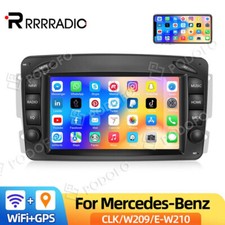Android 13 Für Mercedes Benz CLK W209 W203 W463 W168 Autoradio GPS Navi RDS WiFi