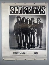 Scorpions Poster Vintage Promo