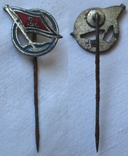 alte emaillierte Anstecknadel