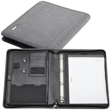 Alassio Ringbuchmappe LAZIO Kunstfaser DIN A4 grau 30116