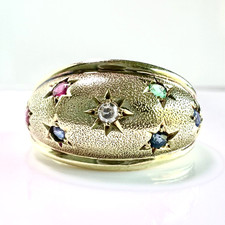 Ring 585 Gold 0,03 ct. Diamant