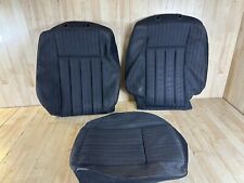 Mercedes W124 Sitzbezug Stoff Schwarz 3Teile