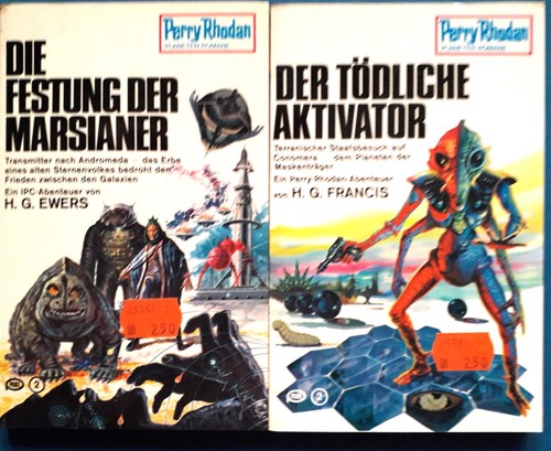 Taschenbuch 2 x perry - sf,