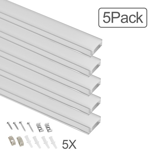5st led aluminiumkanal - 5st,