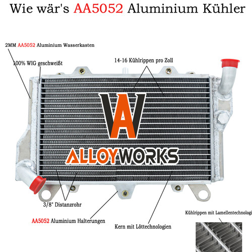 Reihe aluminium kühler für - reihe,