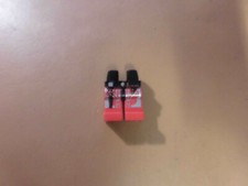 Lego Figur Hose Beine 970c00px44 rot schwarz bedruckt UFO fb67