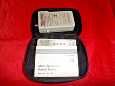 Voltcraft Netzwerktester 2  CAT3 bis 6a mit Tasche