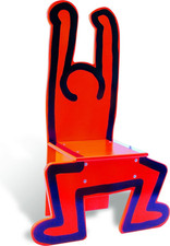 9295 Keith Haring Stuhl, Rot